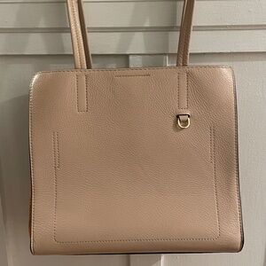 Banana Republic Leather Purse (Cream)